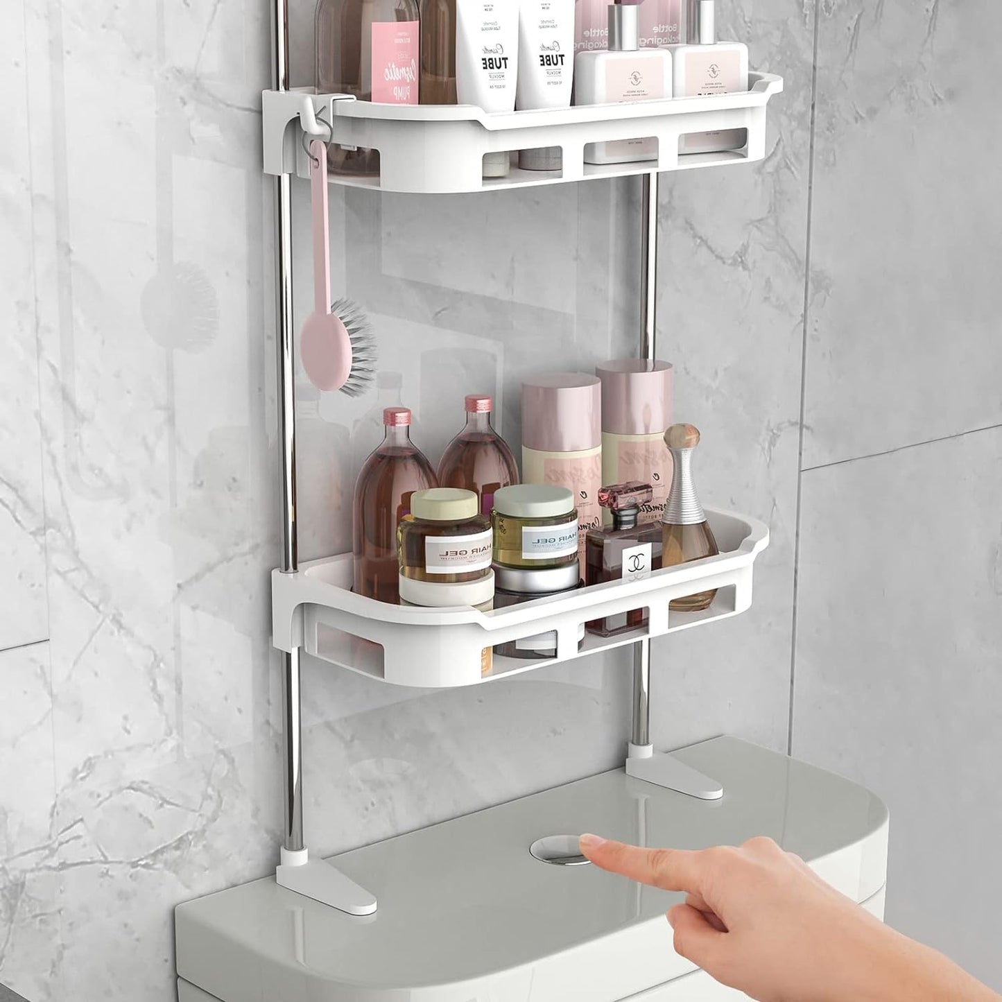 ESTANTE ORGANIZADOR ADHESIVO PARA BAÑO Y COCINA