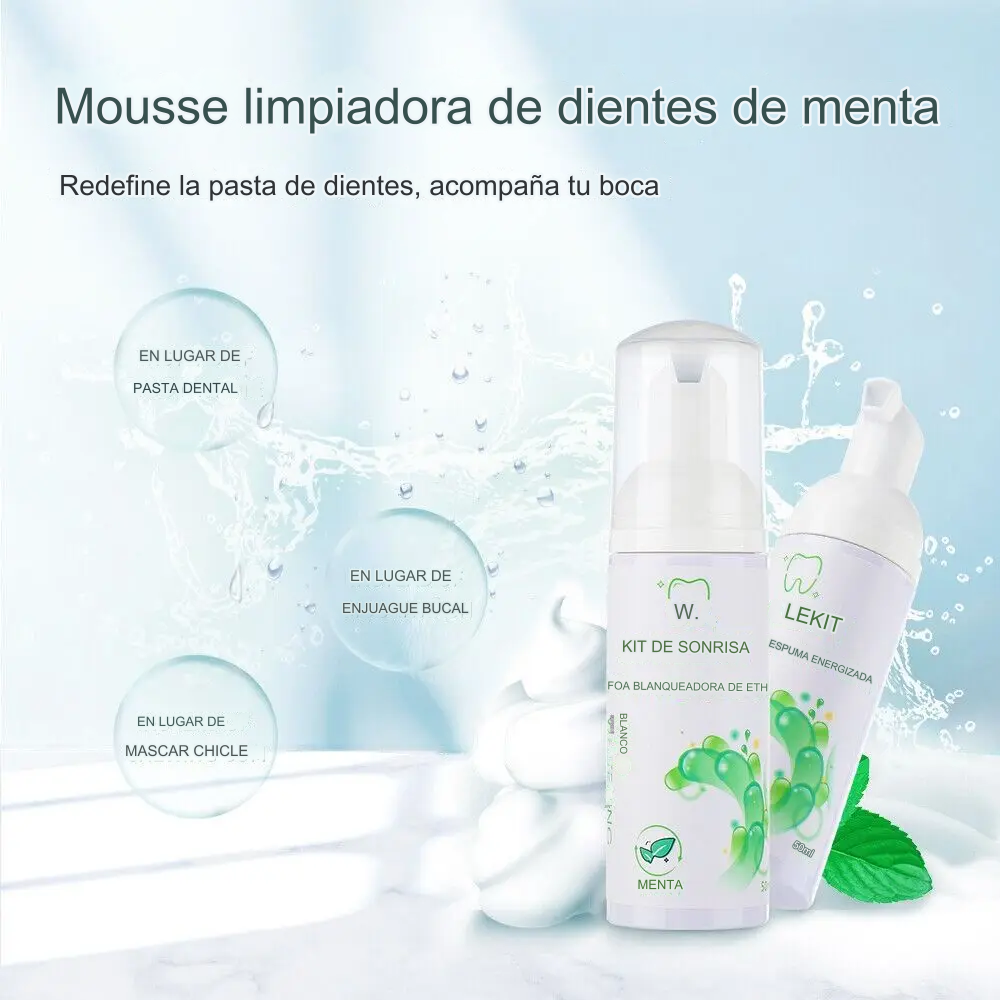 ESPUMA BLANQUEADORA DENTAL